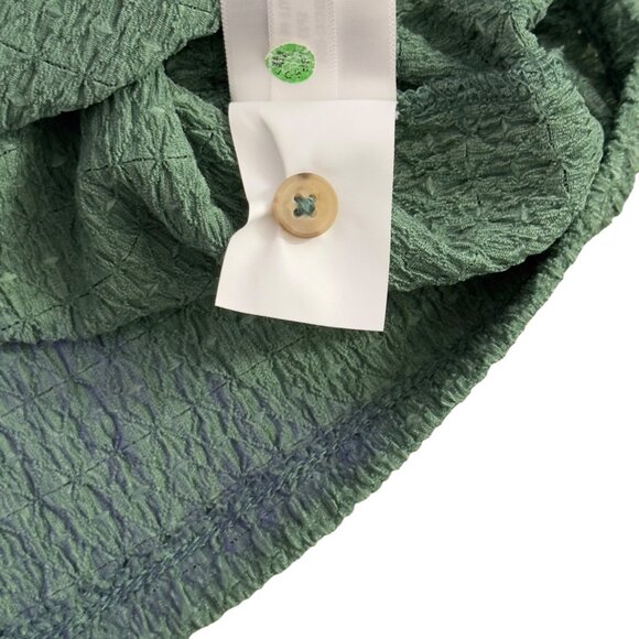 Madewell Womens Green Textured Button-Front Cardigan Sweater XL - Picture 7 of 10